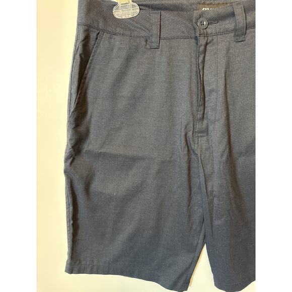 O'Neill Men's Shorts Dark Blue Light Check Pattern Size 33 Summer Beach Casual - Picture 3 of 12
